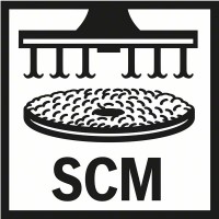 Опорная тарелка X-LOCK на липучке с держателем в центре 115 мм (для SCM кругов) Bosch 2608601723 