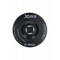 Опорная тарелка X-LOCK на липучке с держателем в центре 125 мм (для SCM кругов) Bosch 2608601724 