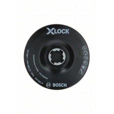 Опорная тарелка X-LOCK на липучке с держателем в центре 125 мм (для SCM кругов) Bosch 2608601724 