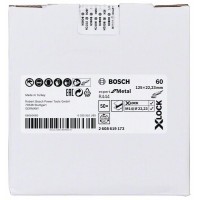 Фибровый шлифкруг R444 Expert for Metal X-LOCK 125 мм G60 Bosch 2608619173   