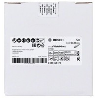 Фибровый шлифкруг R780 Best for Metal+Inox X-LOCK 115 мм G50 Bosch 2608619178 