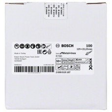 Фибровый шлифкруг R780 Best for Metal+Inox X-LOCK 125 мм G80 Bosch 2608619186   