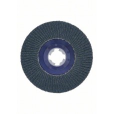 Лепестковый шлифкруг X571 Best for Metal X-LOCK 125 мм G60 прям. пластик Bosch 2608619210   