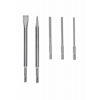 Набор буров SDS Plus-5X + SDS Plus Зубила Bosch 2607017515   