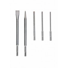 Набор буров SDS Plus-5X + SDS Plus Зубила Bosch 2607017515   