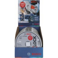 Отрезной диск  Standard for Inox X-LOCK 125x1.6x22.23 мм прямой 10шт Bosch 2608619364 