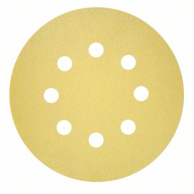 Шлифлисты (50 шт.) C450 Standard for General Purpose 8 отв. 125 мм К150 Bosch 2608621744 