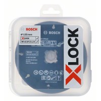 Набор оснастки X-LOCK (Абразив/КЛТ/Твердосплавный диск) 125 мм Bosch 2608619374 