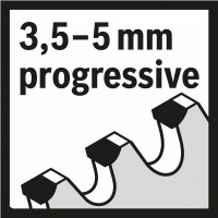 Лобзиковая пилка 3 шт. T144DHM Endurance for Wood Bosch 2608665071 