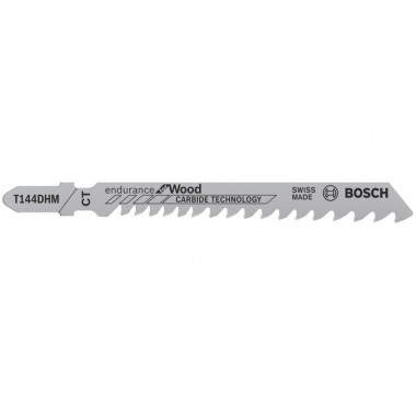 Лобзиковая пилка 3 шт. T144DHM Endurance for Wood Bosch 2608665071 