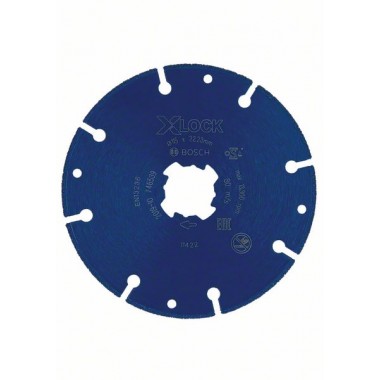 Алмазный диск X-LOCK по металлу 115x22,23мм Bosch 2608900532