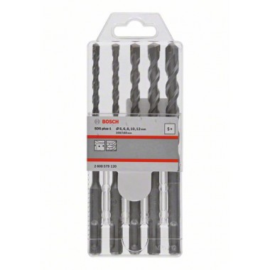 Набор буров SDS plus-1 6/6/8/10/12x160 мм Bosch 2608579120 