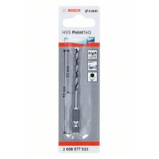 Сверло HSS PointTeQ HEX 4.0 мм Bosch 2608577523