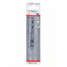 Сверло HSS PointTeQ HEX 4.5 мм Bosch 2608577525