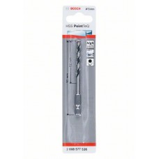 Сверло HSS PointTeQ HEX 5.0 мм Bosch 2608577526