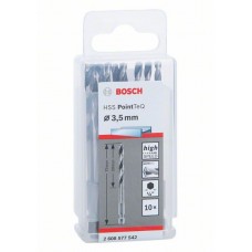 10 сверл HSS PointTeQ HEX 3.5 мм Bosch 2608577542