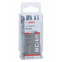 10 сверл HSS PointTeQ HEX 4.0 мм Bosch 2608577543