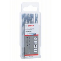 10 сверл HSS PointTeQ HEX 6.0 мм Bosch 2608577546