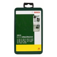 25 HSS-R СВЕРЛ МЕТАЛЛ 1-13 ММ PROMOLINE Bosch 2607019446
