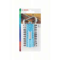 Набор 20 бит + держатель с карабином светло-синий Bosch 2607002822 