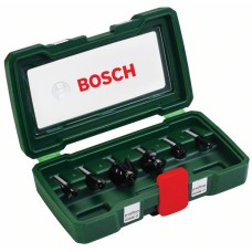 Набор из 6 фрез TC (хвостовик 8 мм) Bosch 2607019463 
