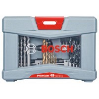 Набор сверл и насадок-бит Premium X-Line 49 шт. Bosch 2608P00233