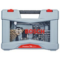 Набор сверл и насадок-бит Premium X-Line 76 шт. Bosch 2608P00234