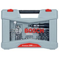 Набор сверл и насадок-бит Premium X-Line 105 шт. Bosch 2608P00236