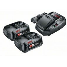 Набор: 2 аккумулятора PBA 18 2.5 Ач+ з/у AL1830 Bosch 1600A011LD