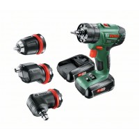 Аккумуляторная ударная дрель-шуруповерт Bosch AdvancedImpact 18V Quick Snap (2 акк) 06039A3401