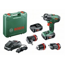 Аккумуляторная ударная дрель-шуруповерт Bosch AdvancedImpact 18V Quick Snap (2 акк) 06039A3401