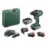 Аккумуляторная дрель-шуруповерт Bosch AdvancedDrill18 (2 акк.) SET (с угловой и эксцентриковой насадкой) 06039B5003