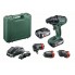 Аккумуляторная ударная дрель-шуруповерт Bosch AdvancedImpact18 (2 акк.) SET (с угловой и эксцентриковой насадкой) 06039B5103