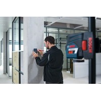 Приемник лазерного излучения для новых нивелиров серии GLL (красный луч) Bosch LR 6 0601069H00