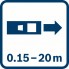 Лазерный дальномер Bosch GLM 20 0601072E00