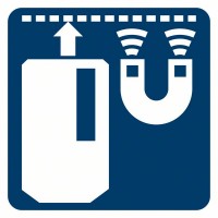 Приемник лазерного излучения для новых нивелиров серии GLL (красный и зеленый лучи) Bosch LR 7 0601069J00