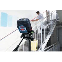 Лазерный нивелир Bosch GCL 2-50 C + RM2 (12 V) + потолочная клипса + L-Boxx 0601066G03