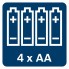 Лазерный нивелир Bosch GLL 3-80 (AA) + кейс 0601063S00