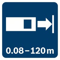 Лазерный дальномер Bosch GLM 120 C + BT 150 0601072F01