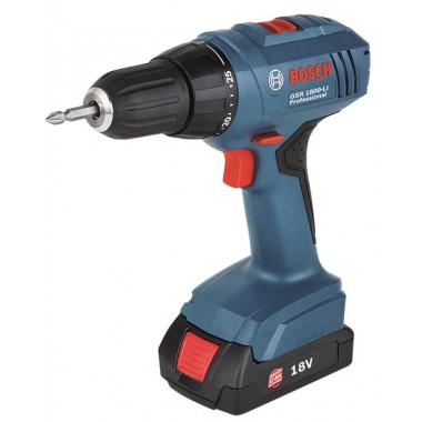 Аккумуляторная дрель-шуруповерт Bosch GSR 1800-LI 06019A8307