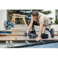 Аккумуляторный ударный гайковерт Bosch GDR 18V-200 C 06019G4104
