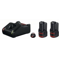 Комплект из 2x аккумуляторов GBA 2.0 A*ч + з/у GAL 12V-40. Bosch  1600A019R8