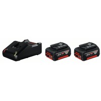 Аккумулятор 2 шт. Li-Ion 4.0 Ач + GAL 18V-40 Bosch 1600A019S0
