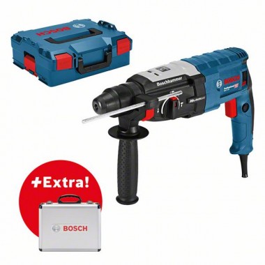 Перфоратор Bosch GBH 2-28 в L-case  + набор оснастки 0615990L42