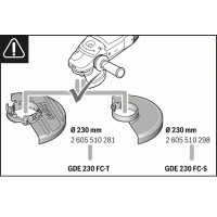 Насадка для пылеудаления Bosch GDE 230 FC-S 1600A003DL