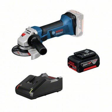 Аккумуляторная угловая шлифмашина Bosch GWS 18-125 V-LI 0615990L6G