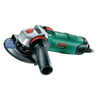 Угловая шлифмашина Bosch PWS 850-125 CE + (алмазный диск + 3 обдирочных диска) 06033A2708