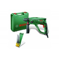 Перфоратор Bosch PBH 2100 RE + 2 сверла, 2 зубила promo 06033A9302