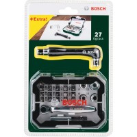 Набор бит с трещеткой + угловая отвертка Bosch 2607017392 Promobasket-27