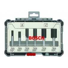 Набор пазовых фрез 6 мм 6 шт. Bosch 2607017465 